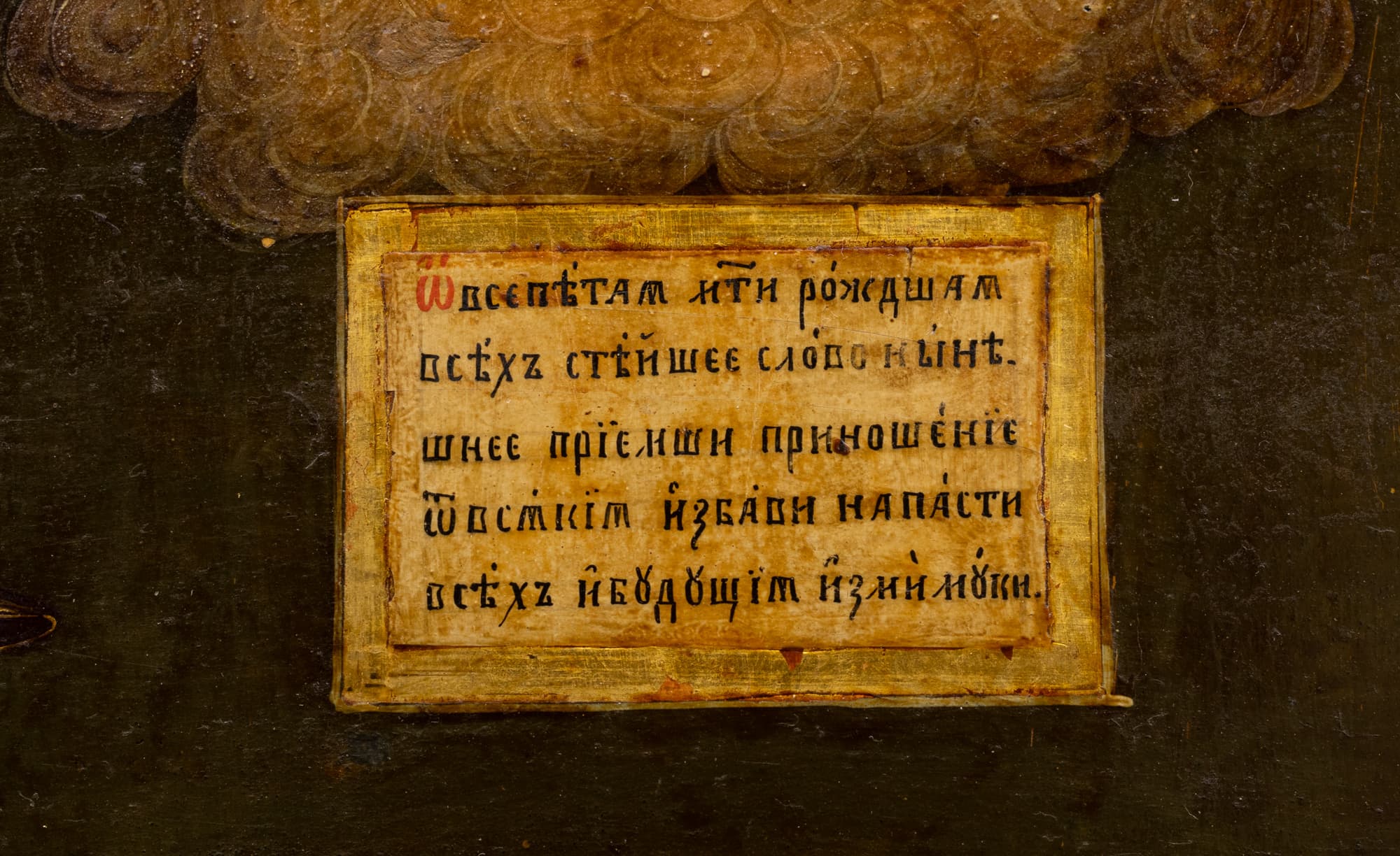 Ікона. Образ Пресвятої Богоматері "Усіх Скорботних Радість" — фото 3